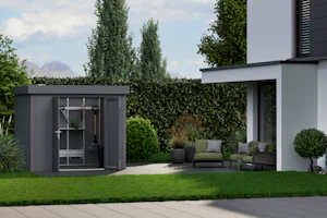 Juno shed Modern with flat roof Juno shed Modern with flat roof