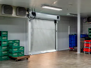 Hörmann insulated doors overview:
New: Cold room hinged... Flexible high-speed door in a storeroom