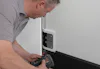 Simple installation of a double-action door