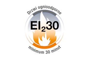 Drzwi przeciwpożarowe EI₂30 HPL30 A-1