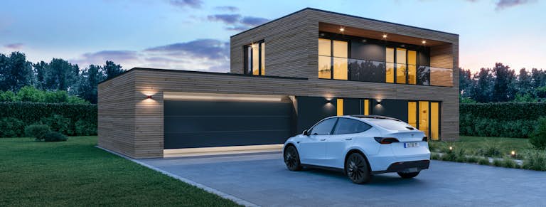 Renomatic garagedeur Sectional Garage Door, L ribbed