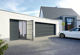 Openslaande garagedeuren Openslaande garagedeuren