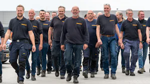Hörmann-dockshelters zijn zo ontworpen dat ze met slechts... Hörmann monteurs lopend