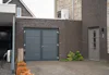 Antracietkleurige openslaande garagedeur NT80-2 | Hörmann