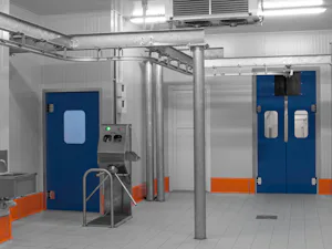 Elintarviketeollisuudessa ja -logistiikassa edellytetään korkeita hygieniastandardeja. Hörmann PE-heiluriovet eivät ainoastaan täytä näitä vaatimuksia, vaan vakuuttavat myös erittäin pitkällä...