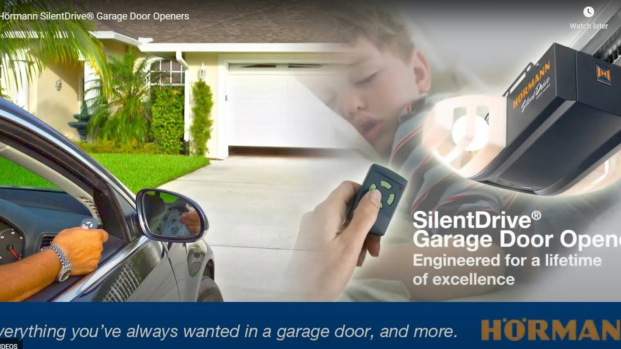 Hörmann SilentDrive® Garage Door Openers Hörmann on Youtube