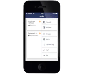 Wenn Sie Ihr Garagentor nicht nur mit Handsendern,... Wenn Sie Ihr Garagentor nicht nur mit Handsendern, Code-Tastern oder Fingerlesern bedienen möchten, sondern auch mit Ihrem eigenen Smartphone, können Sie dafür die Hörmann BlueSecur App nutzen. Über...