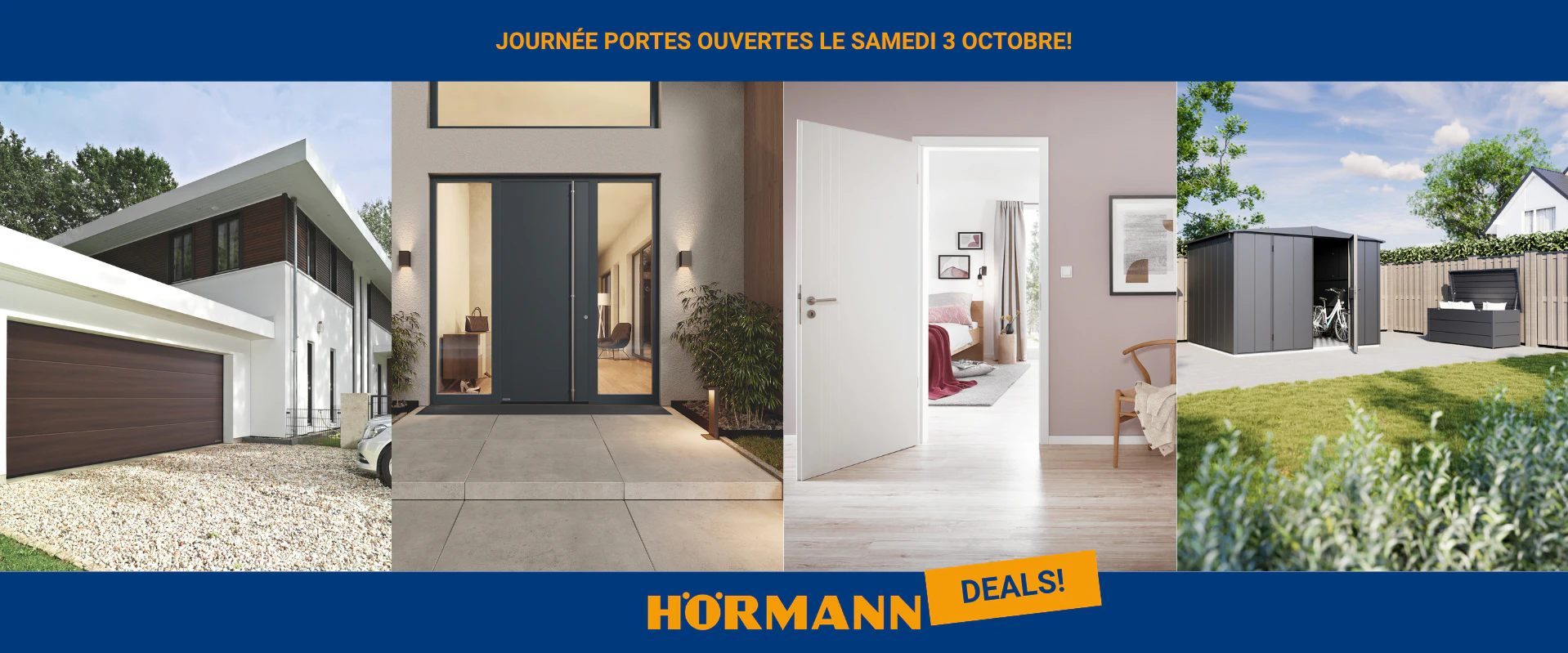 Octobre, le mois des promotions chez Hörmann !
