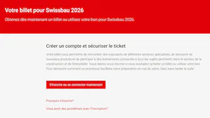 Guide rapide Inscription et code du billet Connectez-vous sur le site web de Swissbau (si vous avez déjà un compte ou créez-en un nouveau).
Le code du billet pour obtenir l'entrée gratuite est automatiquement renseigné (sinon, entrez le code...