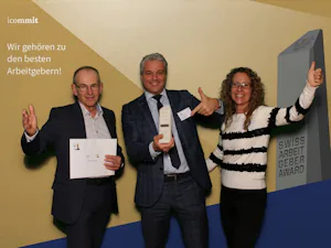 Ende November 2021 wurden wir bei den Swiss Arbeitgeber... Ende November 2021 wurden wir bei den Swiss Arbeitgeber Awards zum zweiten Mal in Folge als „Top Arbeitgeber“ ausgezeichnet. In der Auswertung der Befragung von Unternehmen der Kategorie 100 bis 250...