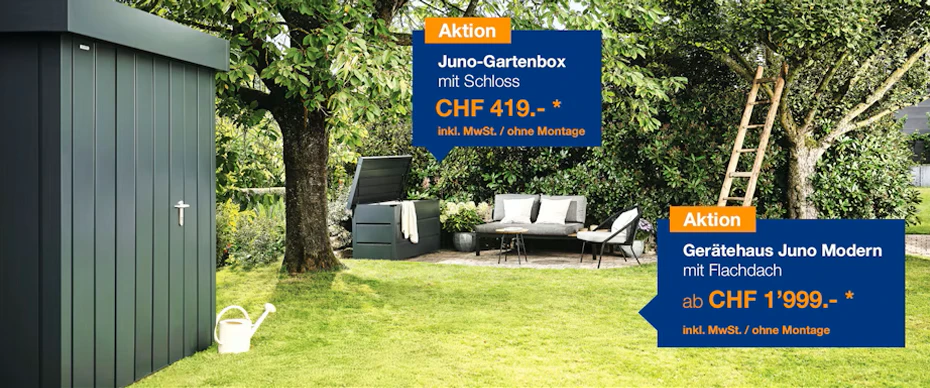 Hochwertige Stauraumsysteme zu Aktionspreisen