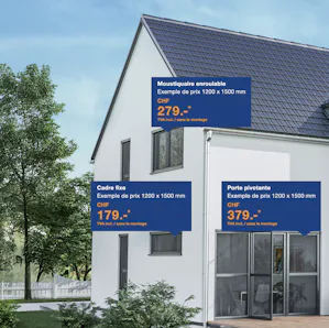 Les solutions modernes de moustiquaires Hörmann vous offrent... Preise