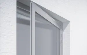Moustiquaire - Porte battante La porte battante anti-insectes s'ouvre vers l'intérieur et vers l'extérieur.
Elle revient automatiquement en position fermée, empêchant ainsi les insectes de pénétrer dans l'appartement par la...