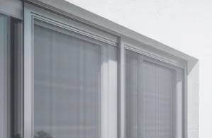 Moustiquaire - Porte coulissante Fabriquées dans un matériau haut de gamme, les portes coulissantes anti-insectes Hörmann sont robustes et peuvent être conçues sur mesure, en version à un vantail ou deux vantaux, avec un seuil...