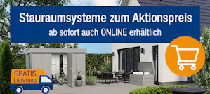 Viele Häuser werden heutzutage ohne Keller gebaut. Was... Stauraumsysteme zum Aktionspreis