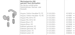 Pour plus de détails sur les portillons, veuillez consulter... Pour plus de détails sur les portillons, veuillez consulter le catalogue/configurateur et le cahier technique.
Garniture à bouton fixe au design attrayantMatière synthétique noireExécution en...