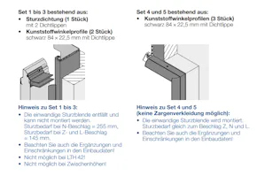 Der ThermoFrame Zargenanschluss verbessert die ohnehin gute... Der ThermoFrame Zargenanschluss verbessert die ohnehin gute Dämmeigenschaften der doppelwandigen Hörmann Garagen-Sektionaltore.
Verbesserte Wärmedämmung bis zu 15%Für alle Hörmann...