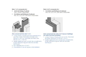 Le raccord de cadre dormant ThermoFrame améliore les... Le raccord de cadre dormant ThermoFrame améliore les propriétés thermiques déjà remarquables des portes de garage sectionnelles Hörmann à double paroi.
Isolation thermique améliorée de jusqu'à...