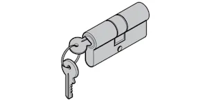 Standard Zylinder mit gezackten SchlüsselKann auch als... Standard Zylinder mit gezackten SchlüsselKann auch als Bauzylinder eingesetzt werden bis die definitiven Schliesszylinder nach Schliessplan eingesetzt werdenIn der Bauphase werden meist die Schlüssel...