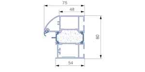 Mit Standardschwelle S11Thermisch getrennte Schwelle... Mit Standardschwelle S11Thermisch getrennte Schwelle Kunststoff