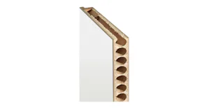 In den Duradecor Oberflächen mit 4Protect Kantenschutz und... In den Duradecor Oberflächen mit 4Protect Kantenschutz und in der Lack-Oberfläche überzeugt diese Ausführung mit einer perfekten Null-Fugen-Ansicht.
Klassische Holz-Zimmertüre für den Innenbereich...