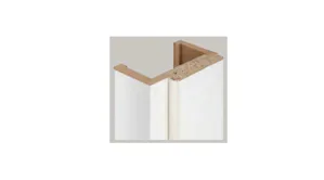 Profilé intérieur à partir d'un vantail aggloméré de 25 mm... Profilé intérieur à partir d'un vantail aggloméré de 25 mm avec contrebalancement à revêtement mélaminéHabillage de feuillure (MDF) 60 mm, sur demande également en 80 mm (assainissement)Habillage...