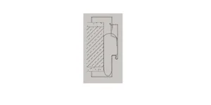 Harmoniert mit anderen Holzzargen (Zargenspiegel... Harmoniert mit anderen Holzzargen (Zargenspiegel 55mm)Wandstärkenausgleich -5, +15 mmMontage wie eine Holzzarge mit 2K-SchaumFür alle Zimmertüren geeignetWiderstandsfähig gegen...