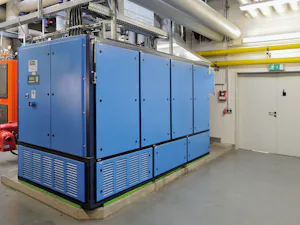 Many of our factories use cogeneration units or fuel cell... Many of our factories use cogeneration units or fuel cell heating systems. These systems generate electrical energy for the power network, as well as heating energy for the heating system. Air...