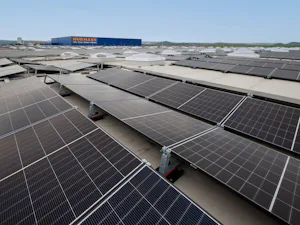 Berechnen
Wir berechnen jährlich die CO2-Bilanz der Hörmann... Photovoltaikanlage am Hörmann Standort Ichtershausen