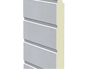 From the old door to the new slat
The foamed steel slats of...