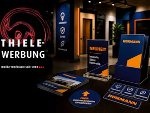 From the first prototype to a large-scale roll-out:... From the first prototype to a large-scale roll-out: THIELE-WERBUNG develops and manufactures customised POS solutions for Hörmann that make our products visible and bring them to life at the point of...