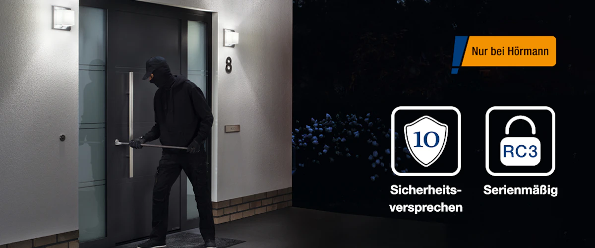 Sicherheitsversprechen für Haustüren