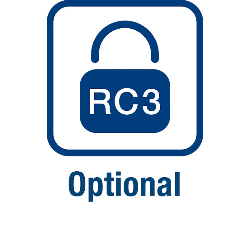 Symbol für optionale RC3 Sicherheitsausstattung