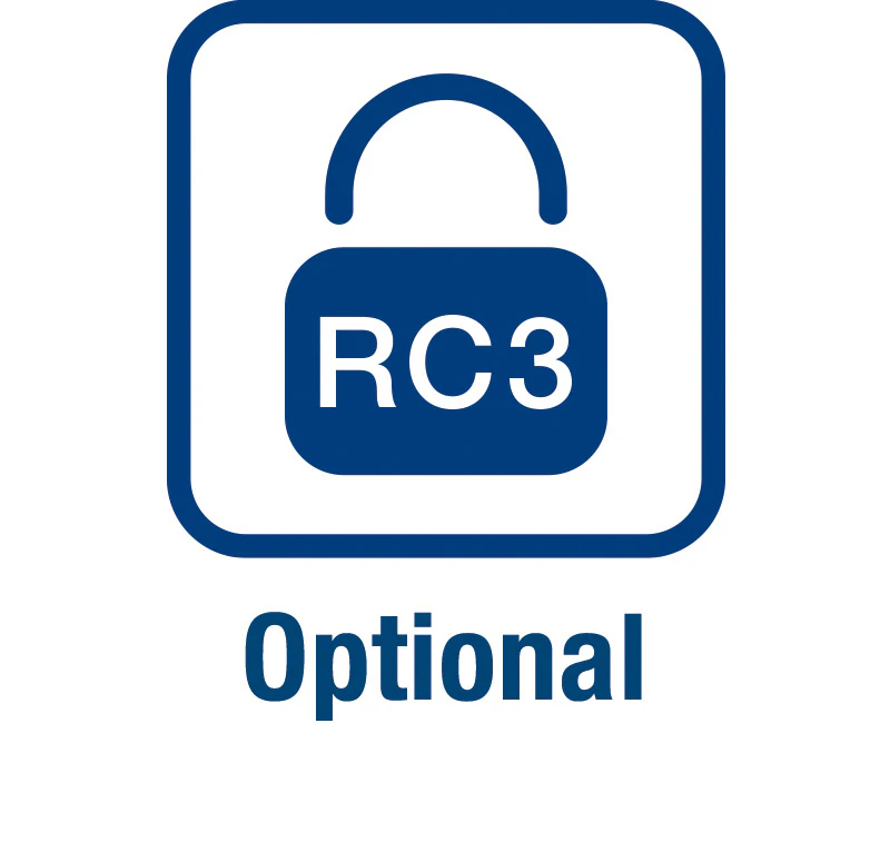 Symbol für optionale RC3 Sicherheitsausstattung