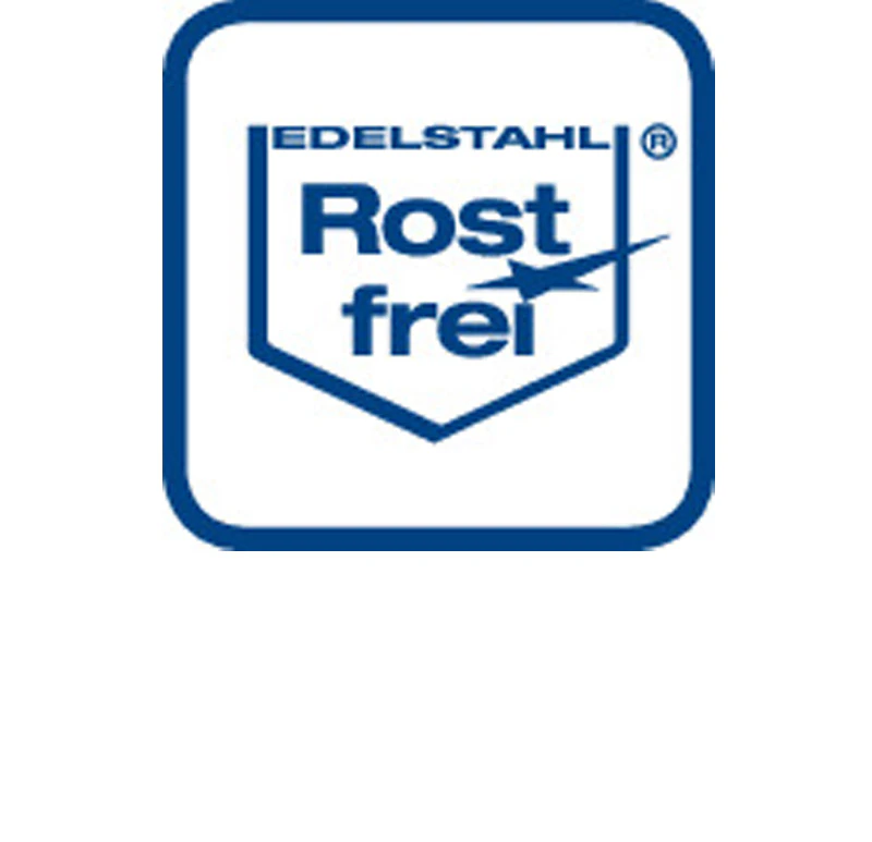 Symbol für rostfreien Edelstahl
