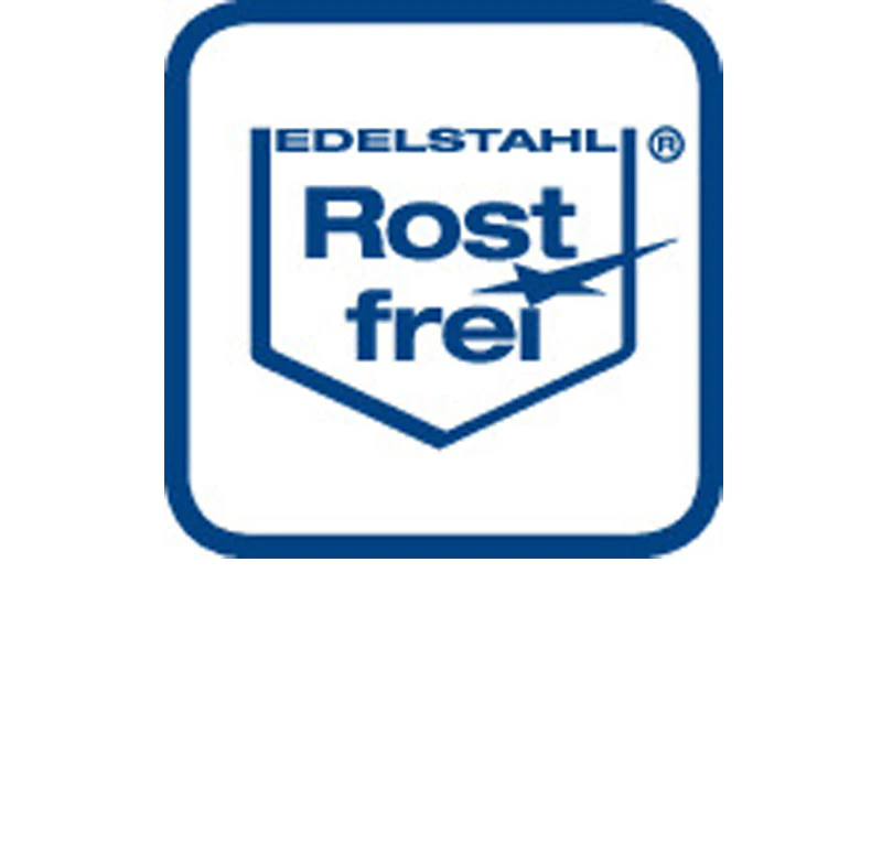 Symbol für rostfreien Edelstahl