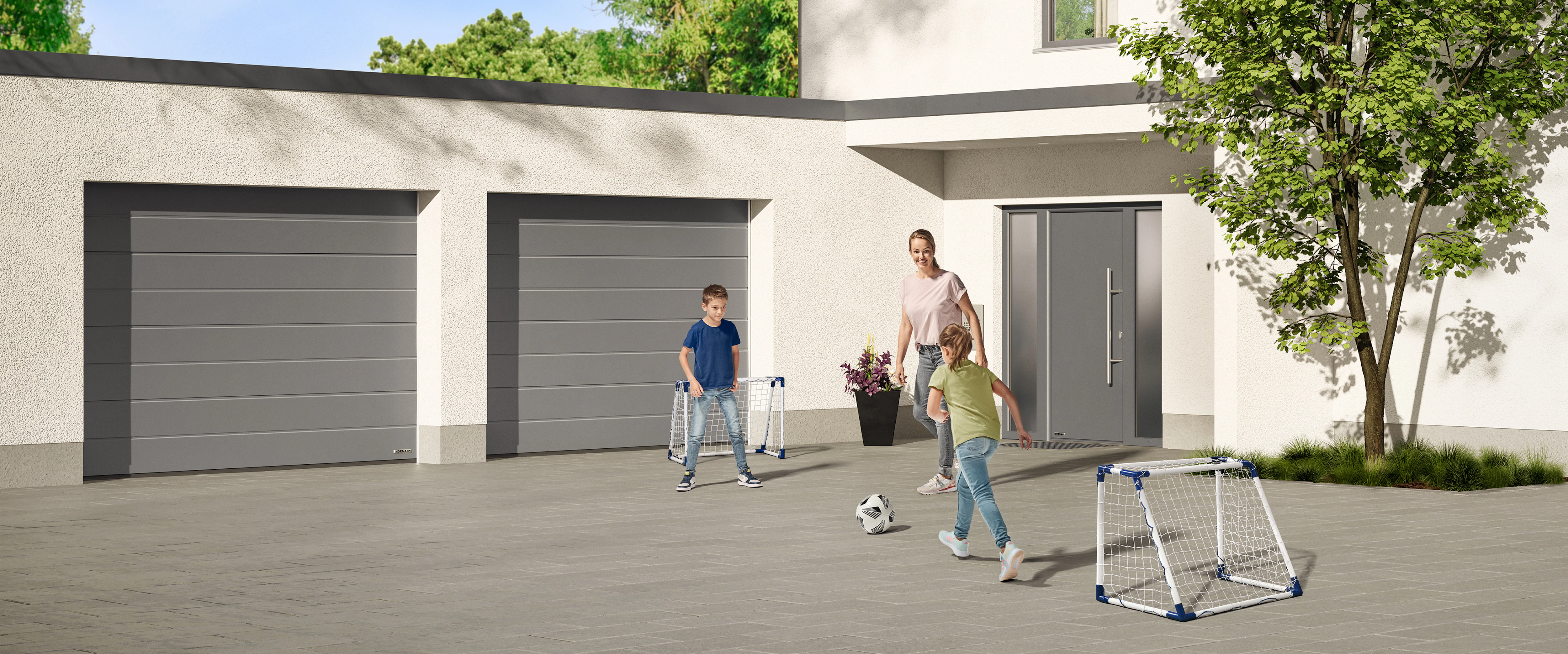 Puertas de entrada a vivienda y puertas peatonales laterales de alta calidad a precios promocionales