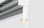 Ruimtebesparende constructie