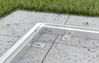 Cadre de sol en aluminium inclus