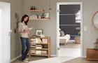 Nanorevêtement : portes tout en verre