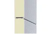 Effektiv värmeisolering Närbild på portens detaljer.