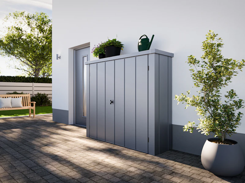 Gartenschränke aus Metall von Hörmann