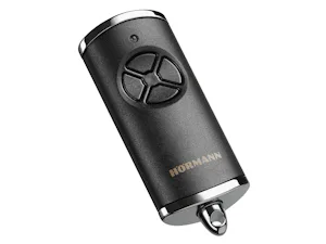 The bollard is available in 600 mm and 800 mm locking height... Black remote control with chrome caps and four buttons
