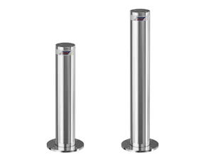 The bollard is available in 600 mm and 800 mm locking height... Bollard 600 mm and bollard 800 mm