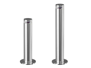 Der Poller ist in 600 mm und 800 mm Sperrhöhe erhältlich und... Poller 600 mm und Poller 800 mm