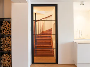With extensive glazings and narrow steel profiles, loft doors provide both a partition and a connection between rooms. Such as in the transition between the hallway and living area. Thanks to the combination of glass and steel, rooms with loft doors from Hörmann can be opened, and also separated from each other. This also achieves natural light and maximum transparency. The clear...