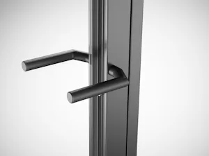 Outre les modèles de poignées, les portes de loft peuvent également être équipées de quatre modèles de barre de poussée. Les portes de loft en acier Hörmann sont disponibles dans les modèles suivants :
En tant que portes à 1 ou 2 vantaux avec ou sans parties latérales et importes vitrées ou en tant que cloison vitrée...