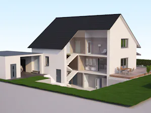 Nem számít, hogy új építésről vagy modernizálásról van-e... Nem számít, hogy új építésről vagy modernizálásról van-e szó: a Hörmann a ház minden területéhez a legmegfelelőbb ajtót kínálja Önnek. Biztonsági ajtó a pincéhez vagy a garázsbehajtóhoz, tűzgátló ajtó...