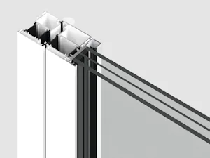 Ihre Vorteile im Überblick:
Optionale RC2 und RC3... Querschnitt der TopComfort Haustür aus Glas und Aluminium