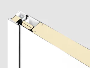Coibentazione termica particolarmente elevata grazie... Coibentazione termica particolarmente elevata grazie all'intelaiatura della porta in alluminio di 80 mm a taglio termico, dotata di serie di una serratura di sicurezza a 5 punti e dell'RC 4 per le...